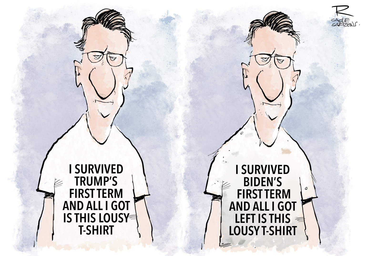 Editorial Cartoon: Lousy T-Shirt – The Independent | News Events Opinion More