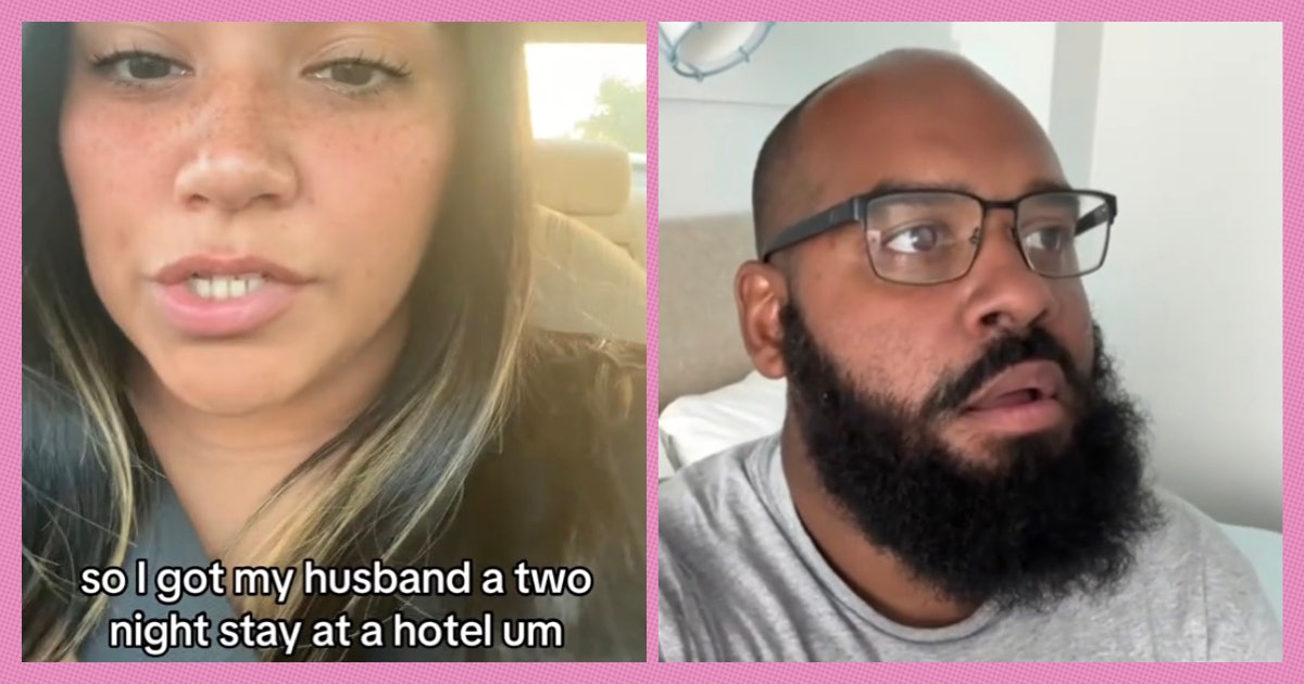 A Wife Sent Her Stay-At-Home Husband To A Hotel To Relax Away From It All