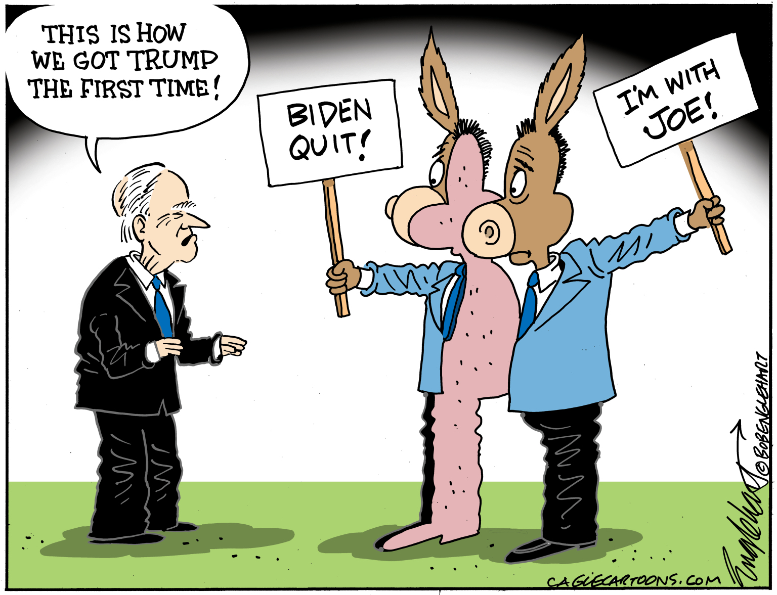 Editorial Cartoon: Democrats Are Split – The Independent | News Events Opinion More