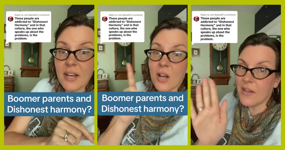 A Mom Explained Dishonest Harmony, A Toxic Parenting Style Common With Boomers