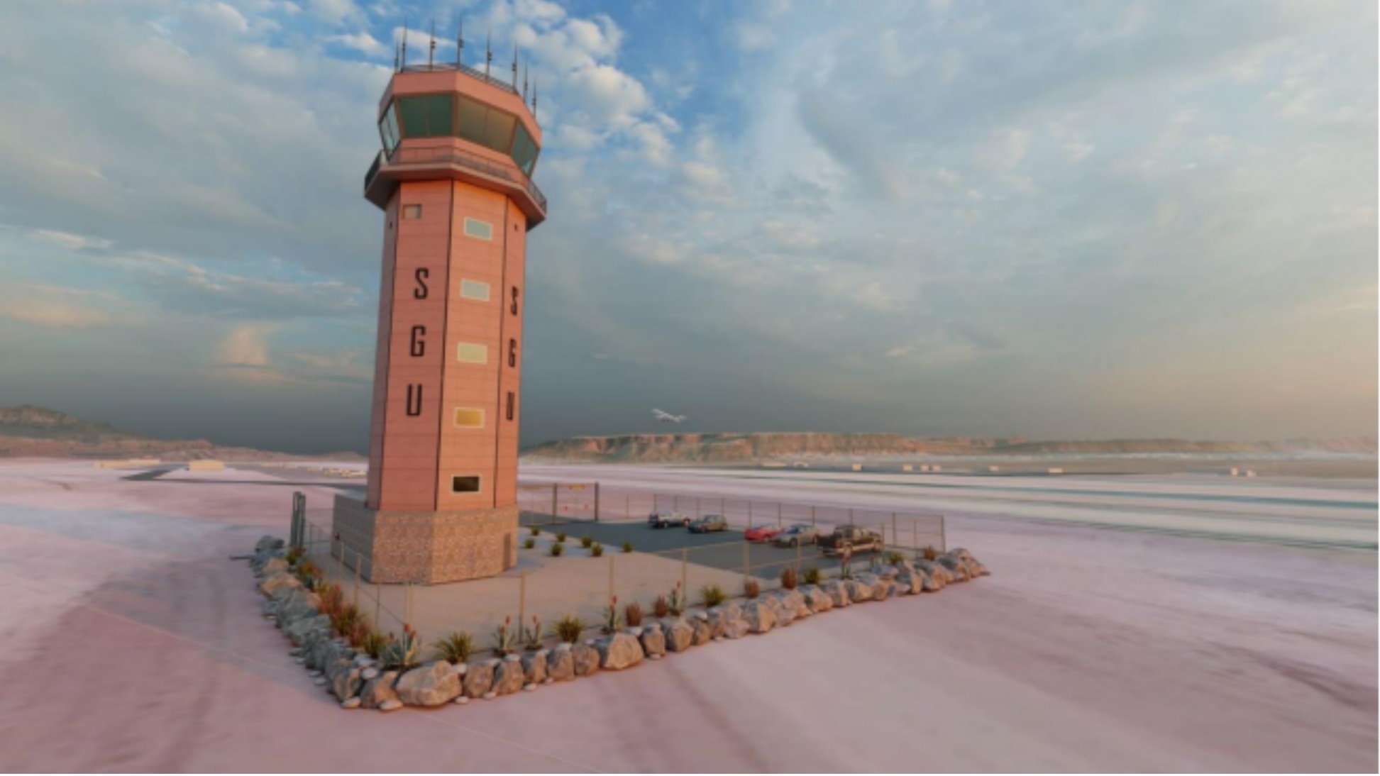 St. George officials get update on preliminary design work for airport traffic control tower