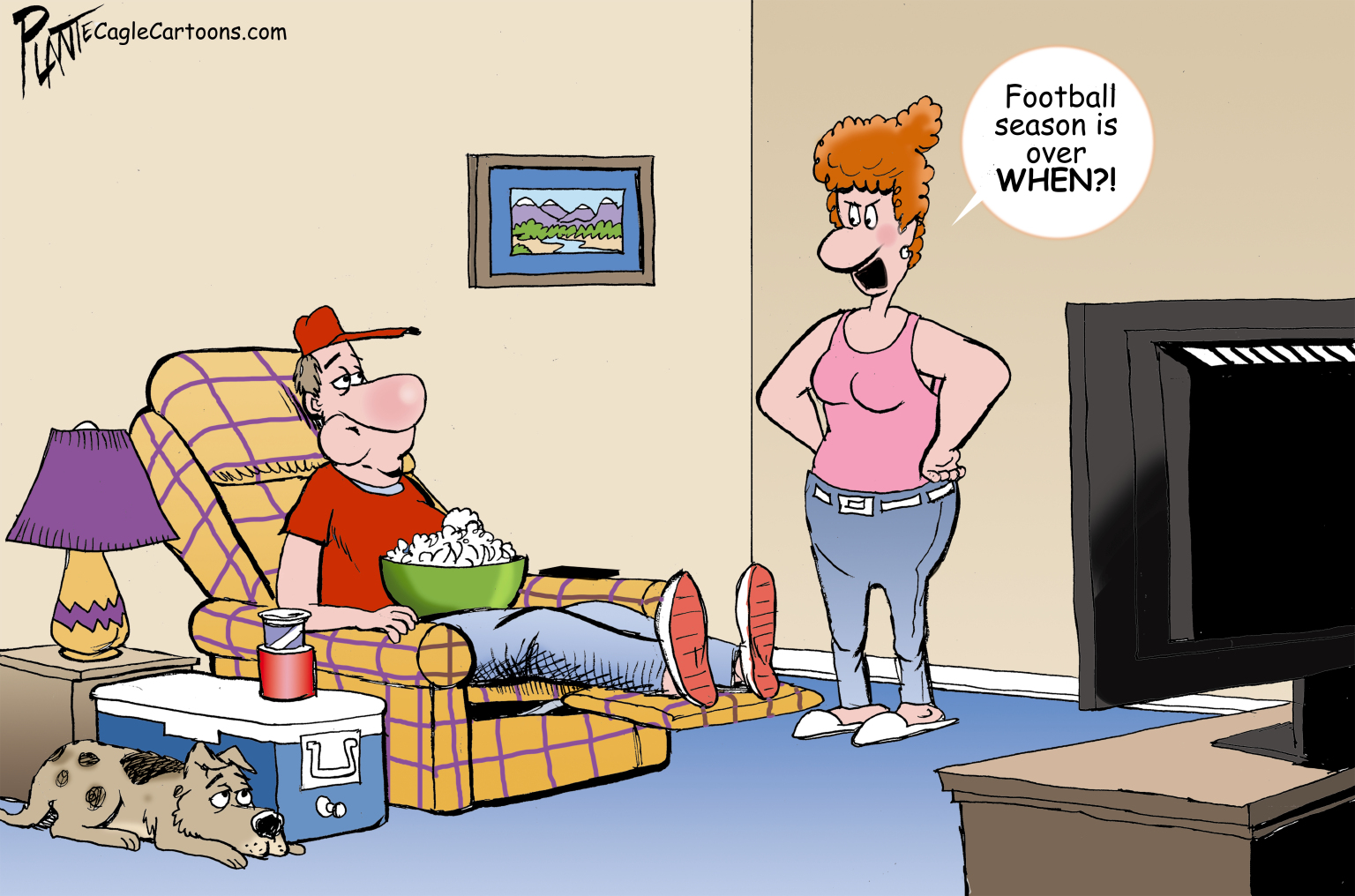 Editorial Cartoon: It's Football Season – Are You Ready? – The Independent | News Events Opinion More