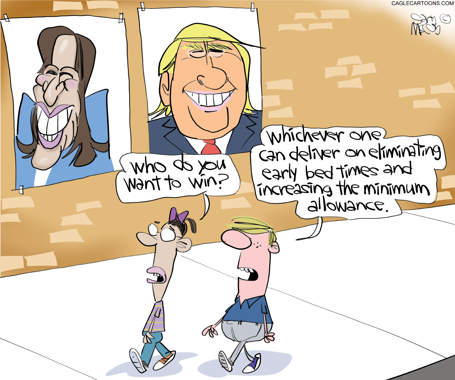 Editorial Cartoon: Kids Choice 2024 – The Independent | News Events Opinion More