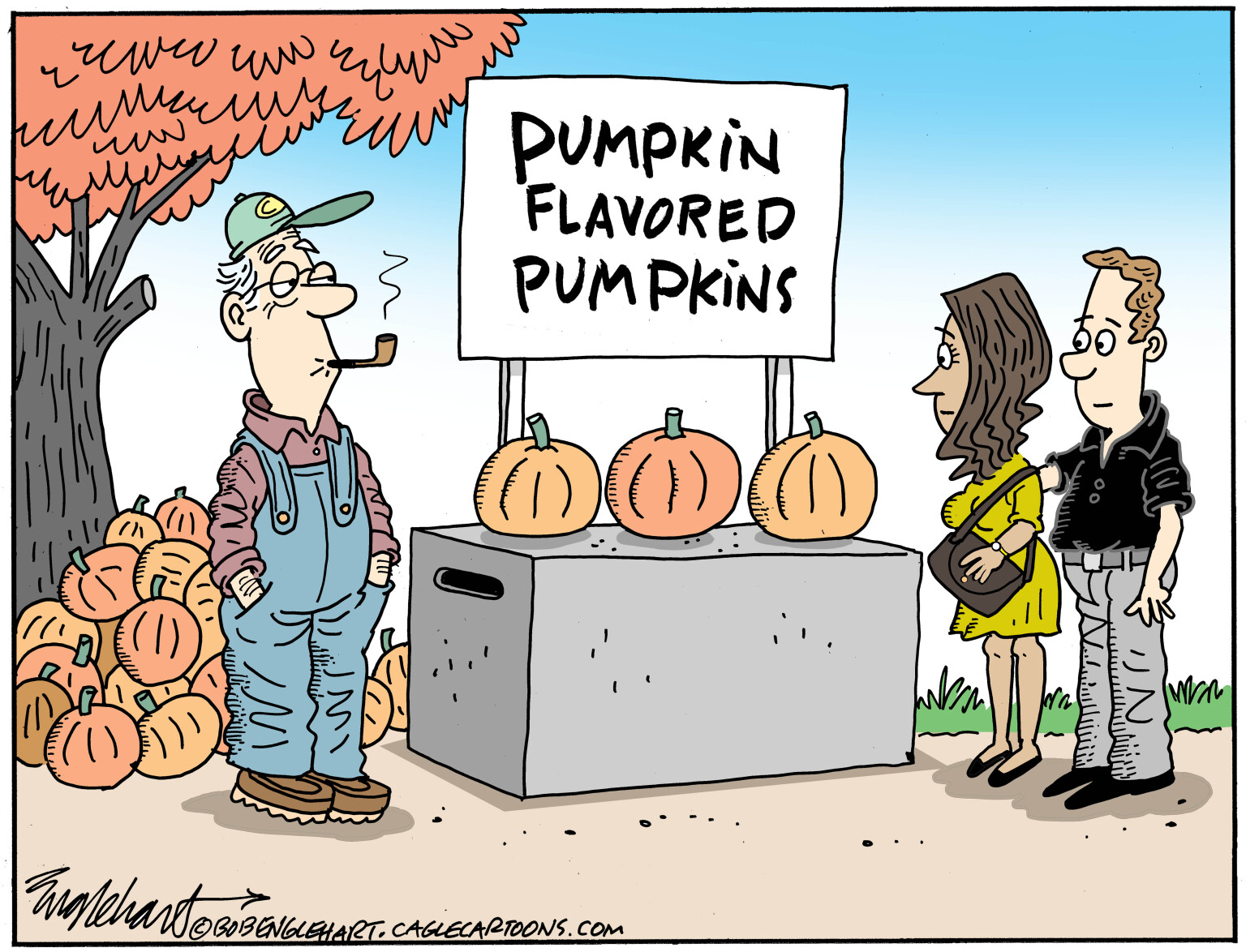 Editorial Cartoon: Pumpkin Flavored This, Pumpkin Flavored That – The Independent | News Events Opinion More