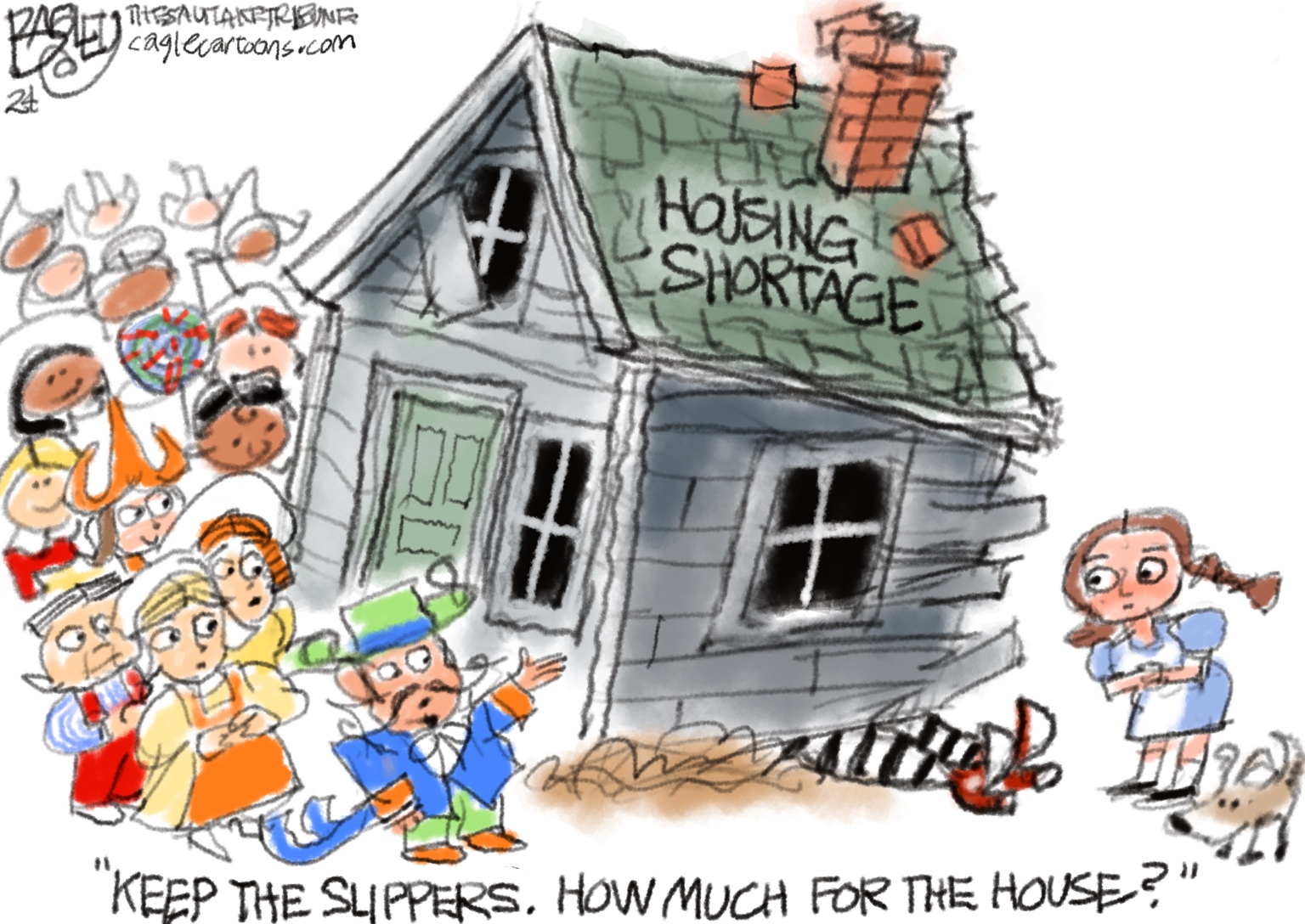 Editorial Cartoon: Housing Shortage – The Independent | News Events Opinion More